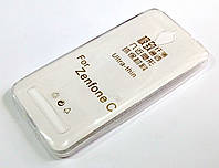 Чехол для Asus Zenfone C ZC451CG силиконовый ультратонкий прозрачный