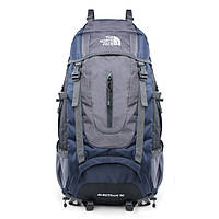 Туристичний рюкзак The North Face 60L синього кольору