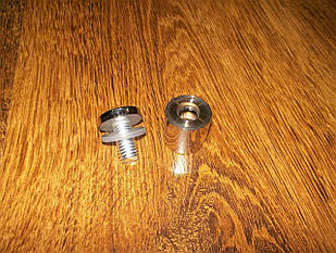 Кріплення для скла дистанційне Хром 22*25