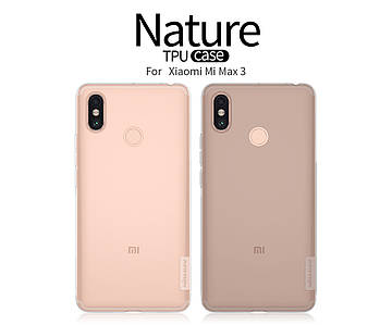 TPU чехол Nillkin для Xiaomi Mi Max 3(4 цвета)