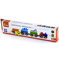 Деревянная игрушка Доп. набор к ж/д Viga Toys Поезд с животными 50822