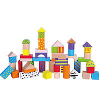 Деревянная игрушка Набор кубиков Viga Toys 50 шт., 3 см 59695