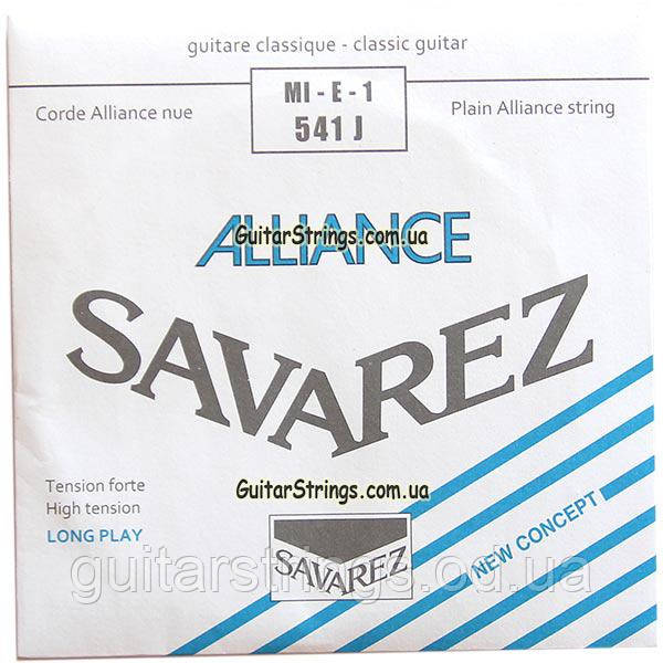 Струна Savarez 541J Alliance High Tension карбон для класичної гітари Mi 1