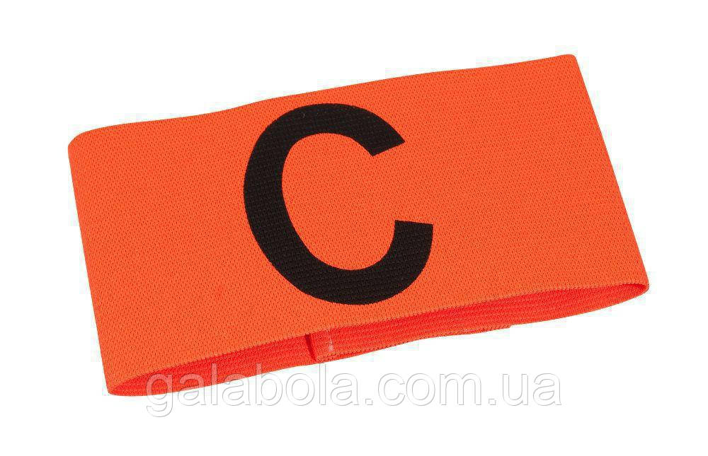 Капітанська пов'язка SELECT Mini (жовтогаряча), фото 1