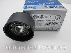 Ролик паразитний ременя генератора (гладкий) на Рено Трафік 2.5 dCi (2003-) - DEX (Польща) 03255