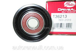 Ролик паразитний (гладкий) на Рено Трафік 2.5 dCi (2003-) (з кондиціонером) GATES (Бельгія) T36213