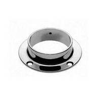 Фланець на барну трубу прохідний Хром