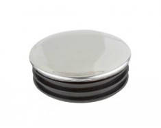 Заглушка в барну трубу Хром