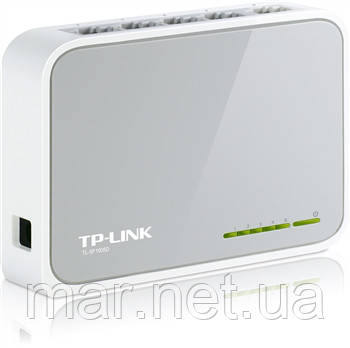 Комутатор TP-LINK TL-SF1005D 5xFE, Некерований, Настільний