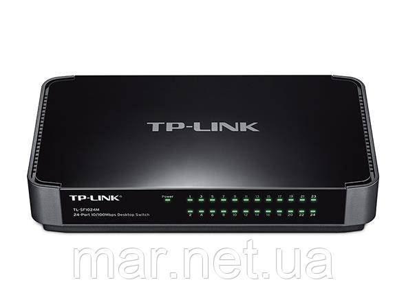 Комутатор TP-LINK TL-SF1024M 24xFE некерований