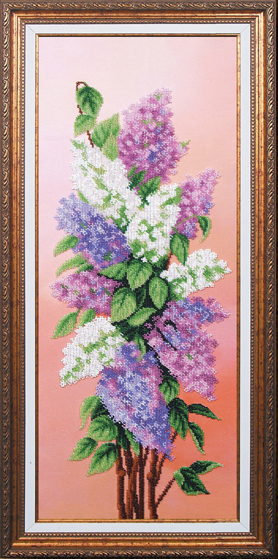 Набір для вишивання бісером Натхнення Бузок  Б-195 МК