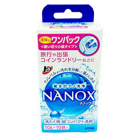 Гель для прання Lion "Nanox" 10 шт по 10 г (182139), фото 1
