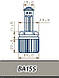 Комплект ламп (BA15S) 1156  (800Lm) Blueseatec Canbus universal led light kits, фото 5