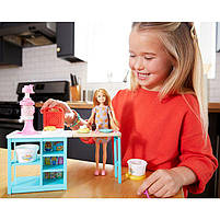 Ігровий набір Лялька Барбі Сніданок зі Стейсі — Barbie Breakfast Playset with Stacie FRH74, фото 2