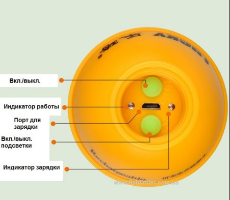 Беспроводной датчик шар для эхолота lucky - фото 3 - id-p752006394