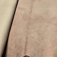 Кожа велюр коза 0.8mm пудра Italy TM