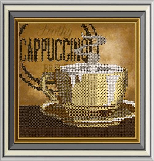 Схема для вишивання бісером на габардині Капучино