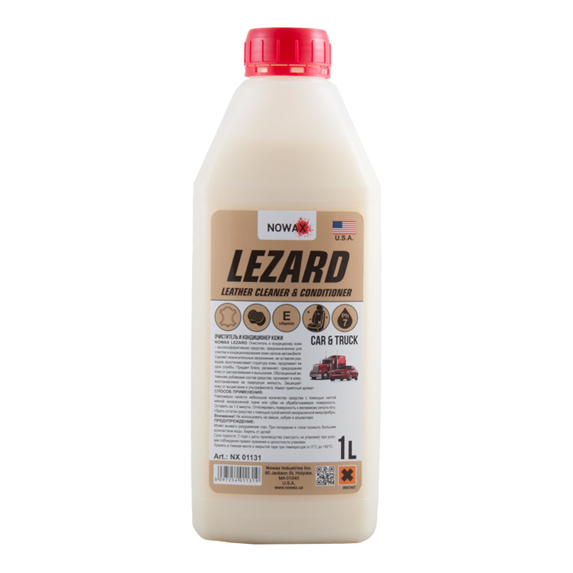 Очисник та кондиціонер шкіри LEZARD NOWAX (NX01131) 1л.