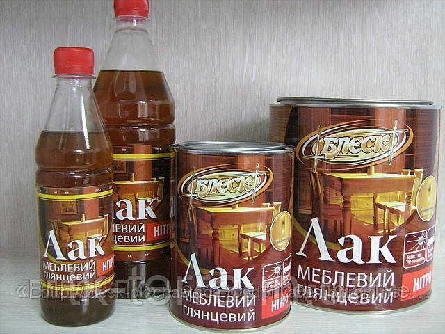 Лак меблевий Блиск НЦ-218 0.37кг