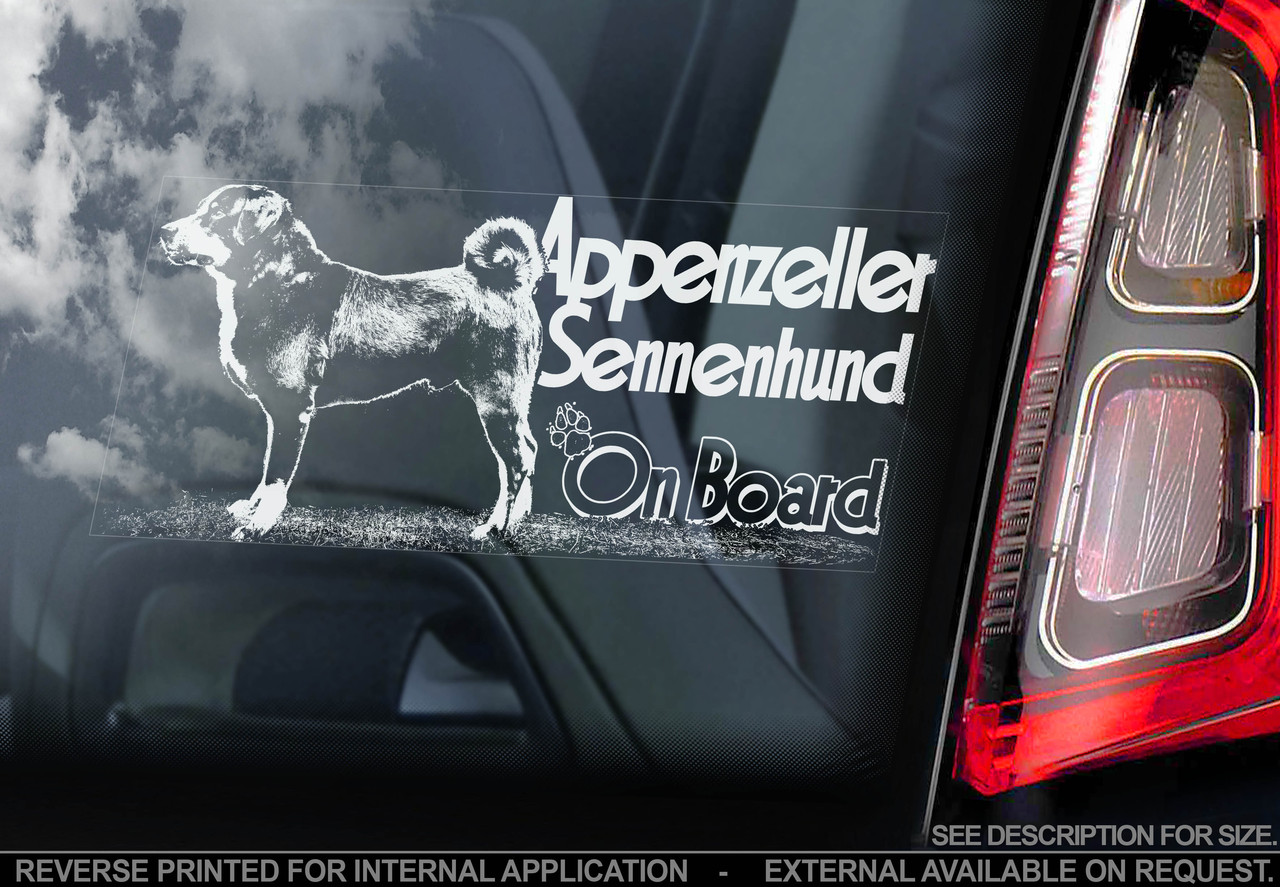 Апензелер зеннехунд (Appenzeller Sennenhund) стикер, фото 1