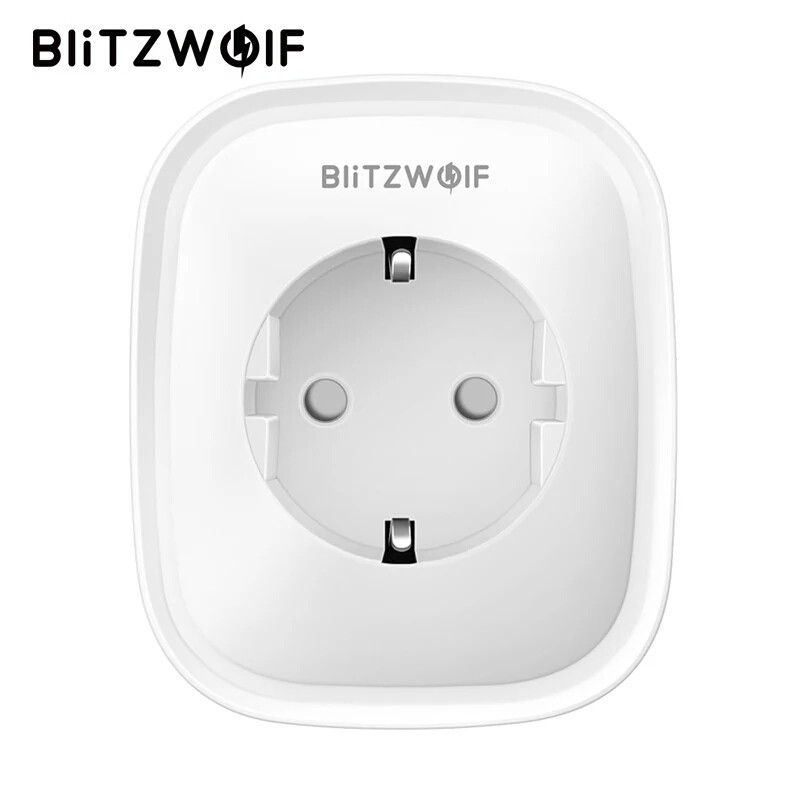 BlitzWolf BW-SHP2 WiFi розумна розетка, розумний будинок. Моніторинг енергоспоживання