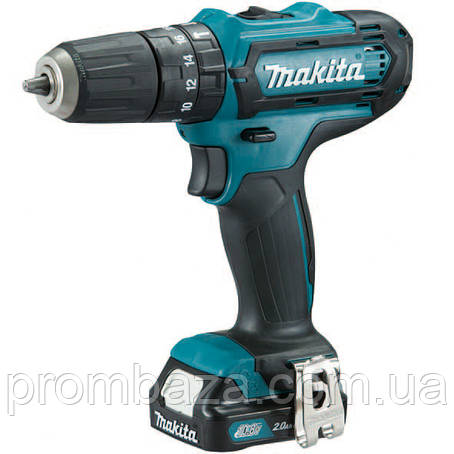 Акумуляторний ударний шурупокрут Makita HP331DWAE, фото 1
