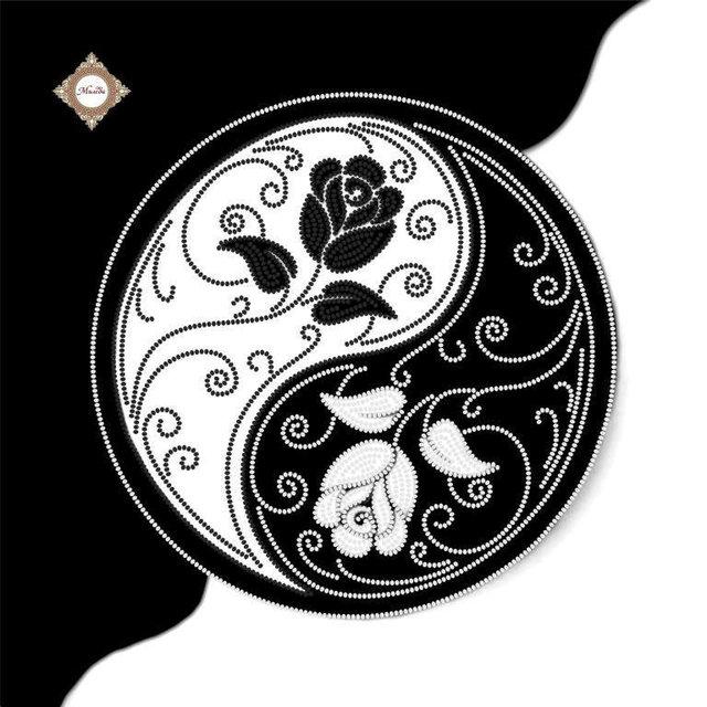 Схема для вишивання бісером на атласі Гармонія енергій СЛ-3143