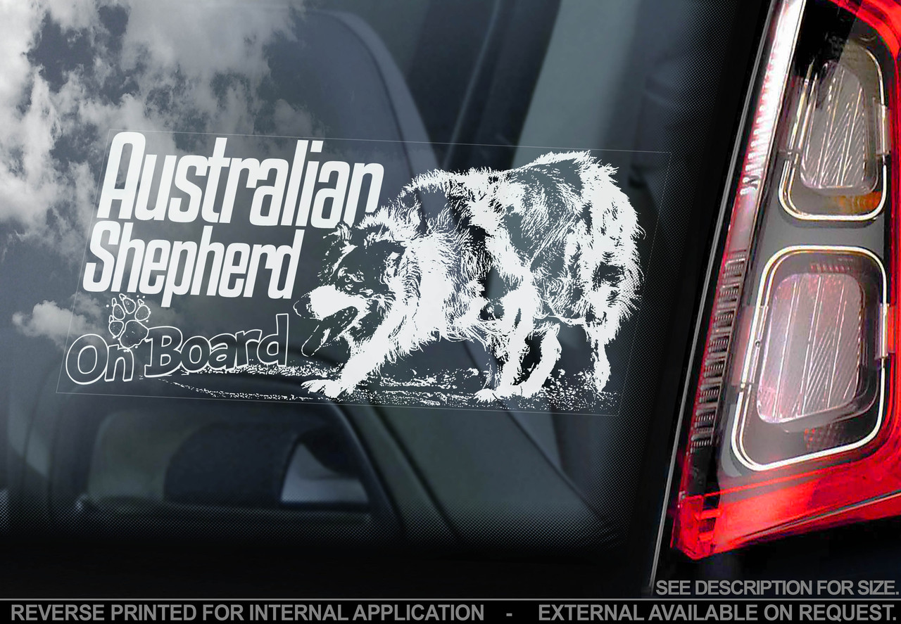 Австралійська вівчарка (Australian Shepherd) стикер, фото 1