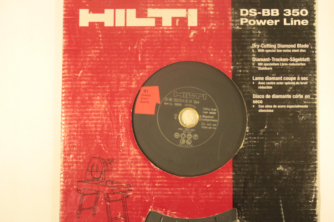 Відрізний алмазний диск hilti DS-BB 350 Power Line 350 Граніт