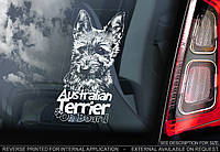 Австралийский терьер (Australian Terrier) стикер
