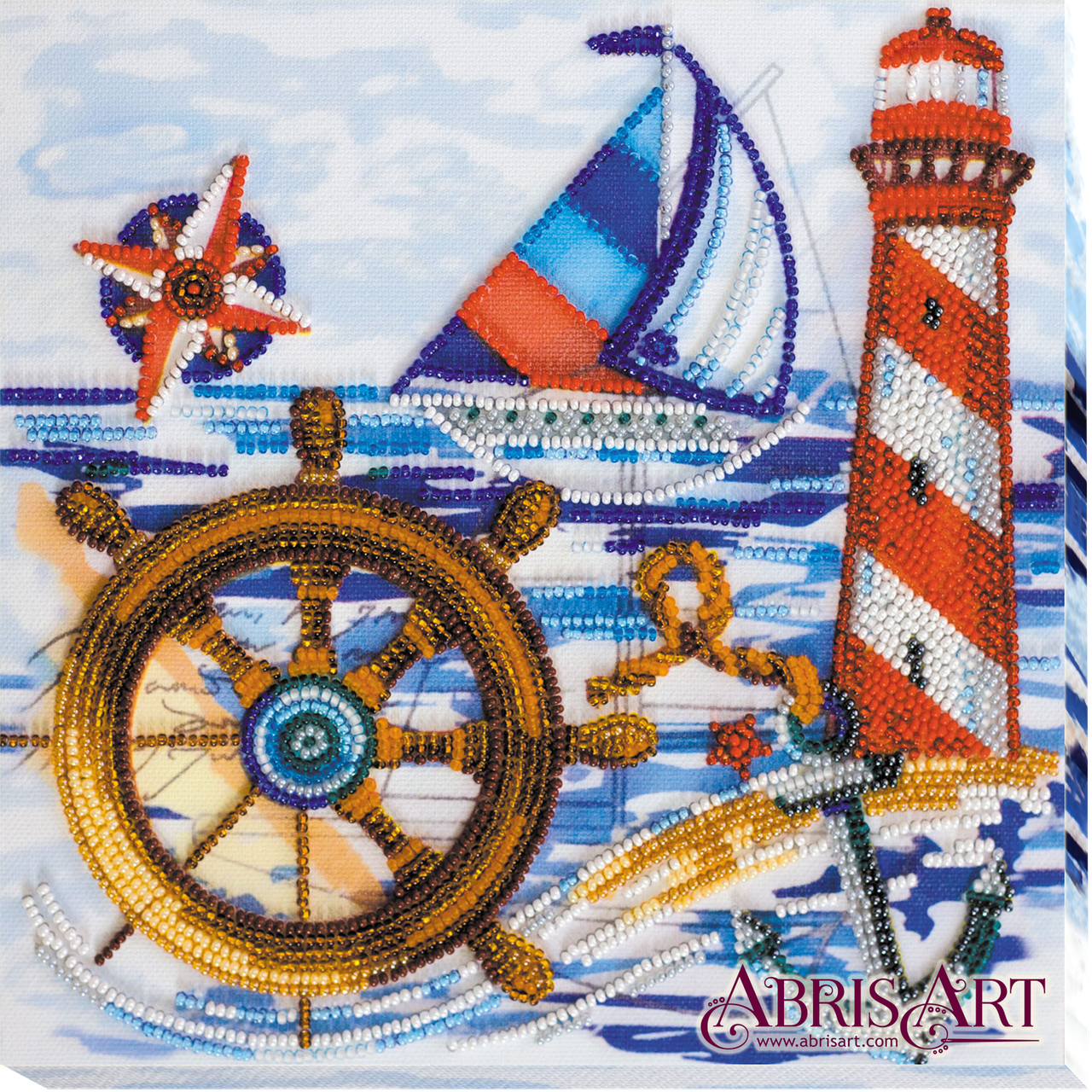 Набір міді для вишивання бісером на полотні Здатні АМВ-007