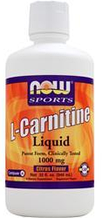 Карнітин рідкий Now Foods L-Carnitine Liquid (1000mg) 955ml