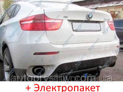 Фаркоп съемный на двух болтах BMW Х6 Кроссовер (2008-2014) - фото 1 - id-p579807430