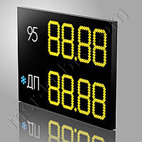 Світлодіодне цінове табло для модульних АЗС 1300х900