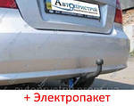 Фаркоп з'ємний на двох болтах Chevrolet Aveo Седан (2002--)