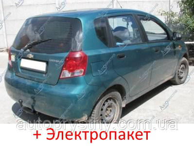 Фаркоп зварний посилений Chevrolet Aveo 2 Т200 Хетчбек (2006-2008)