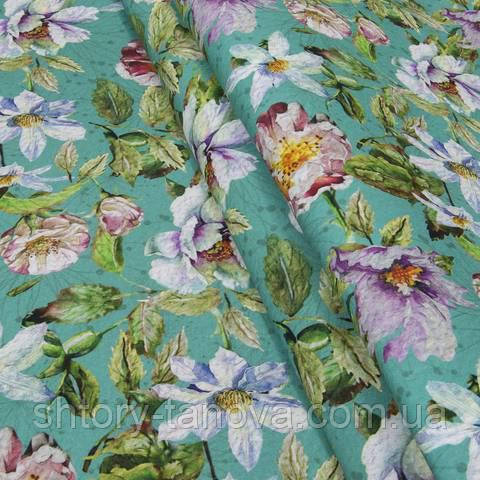 Экокоттон, садові квіти, фото 1