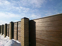 Установка заборных колпаков 1