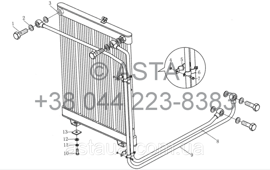 Сцепление в сборе (12-дюймовый) на YTO-X1104 - фото 4 - id-p60978146