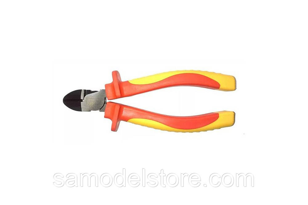 Бокорізи 160 мм посилені жовто-червоні CrV, фото 1