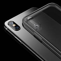 Силіконовий чохол Premium для Huawei P10 Lite Прозорий Сірий