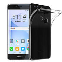 Силіконовий чохол Premium для Huawei Y3 2017 Прозорий