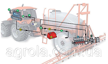 Комп'ютер для обприскувача Bravo-180s на 3,4,5 секцій, фото 2