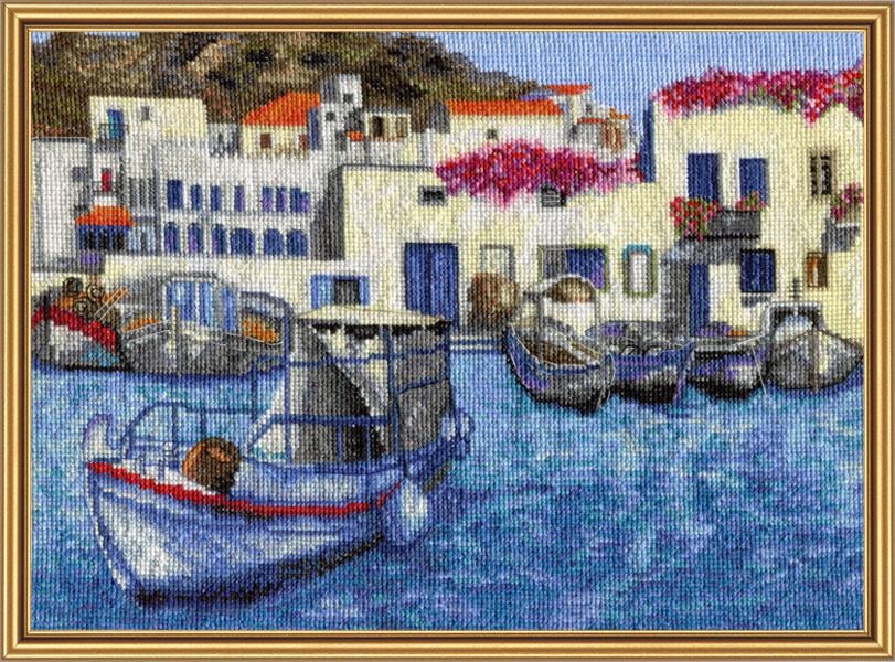 Набір для вишивання нитками Ранок у гавані РЕ4344