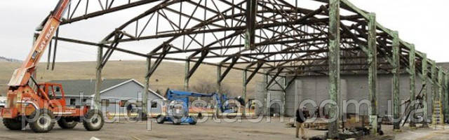 Етапи демонтажу металоконструкцій