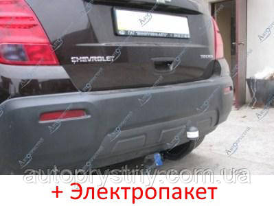 Фаркоп - Chevrolet Tracker (APV) Универсал (2013--) съемный на двух болтах - фото 2 - id-p579807466