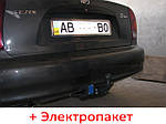 Фаркоп - ЗАЗ Sens Седан (1997-2009) з'ємний на 2 болтах
