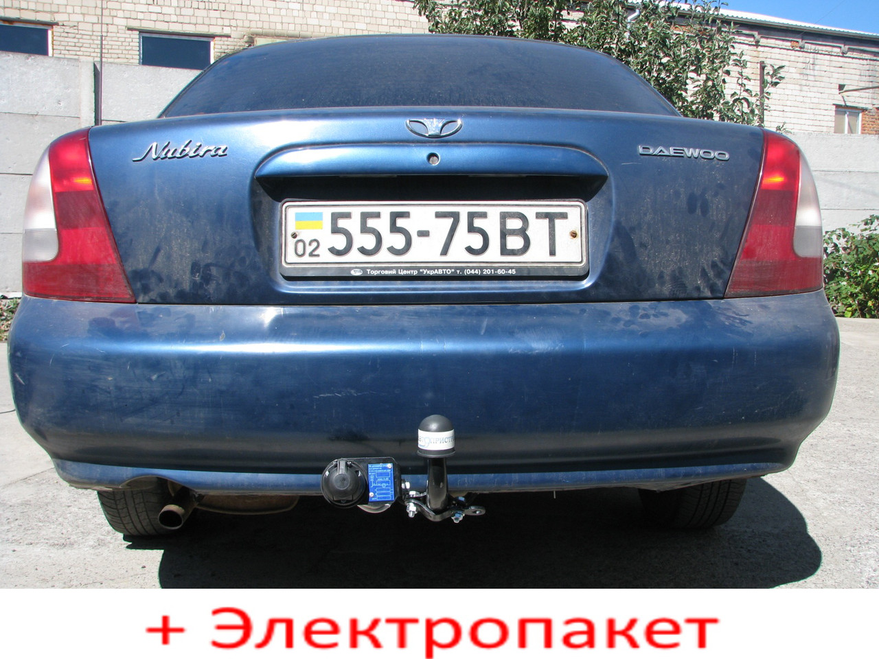 Фаркоп - Daewoo Nubira (J100/J150) Седан (1997-2002), фото 1