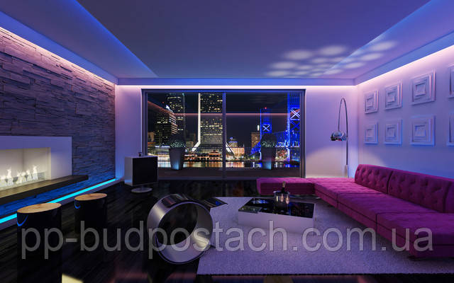 Підсвічування по всьому житлу Підсвічування по всьому житлу