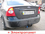 Фаркоп з'ємний на 2 болтах - Ford Focus 2 Седан (2005-2011)